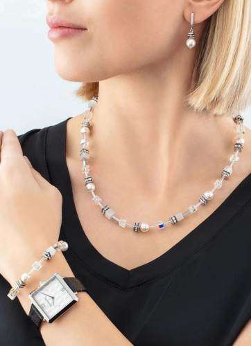 Фото Колье White-Silver Coeur de Lion 4081/10-1417