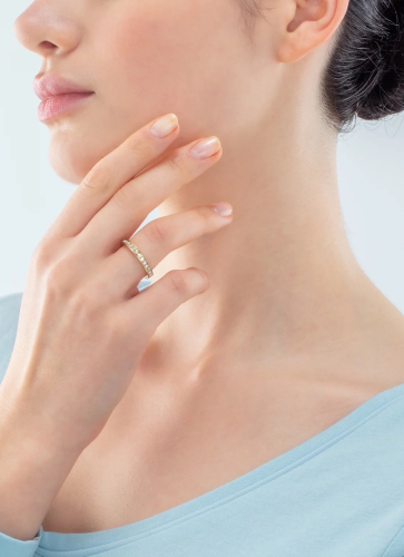 Кольцо Crystal-Gold Coeur de Lion 0127/40-1816 54