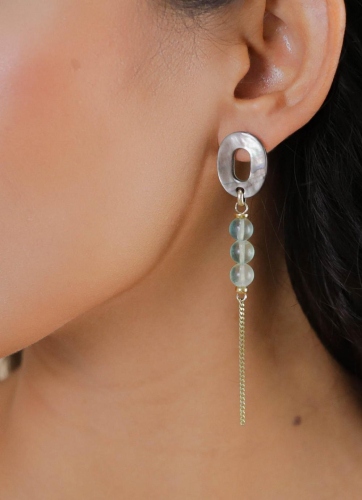 Фото Серьги Fluorite Nature Bijoux 12-90584