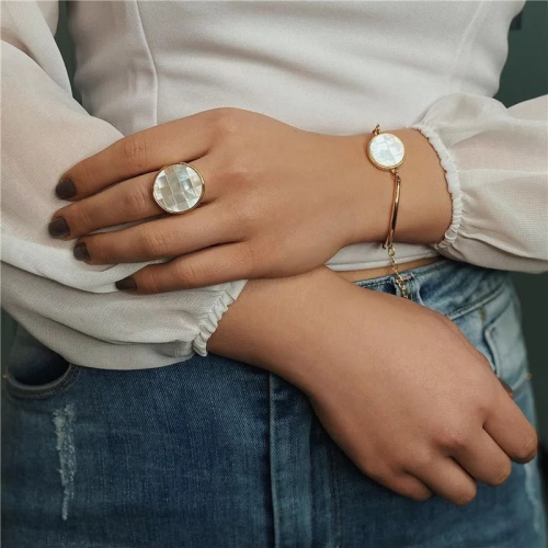 Кольцо Mother Pearl Mosaic