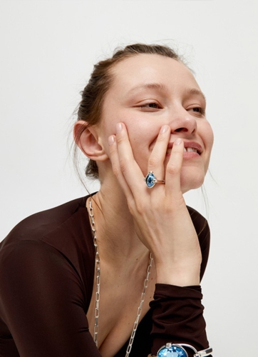 Фото Кольцо Ser Deslumbrante UNOde50 ANI0850AZUMTL21