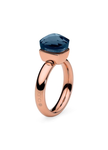 Фото Кольцо Firenze dark blue 18 мм Qudo 611072 BL/RG