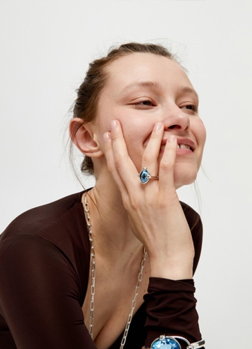 Фото Кольцо Ser Deslumbrante UNOde50 ANI0850AZUMTL12