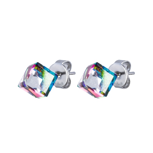 Фото Пусеты Crystal Holographic Fiore Luna Classic SWE0127/2 H S