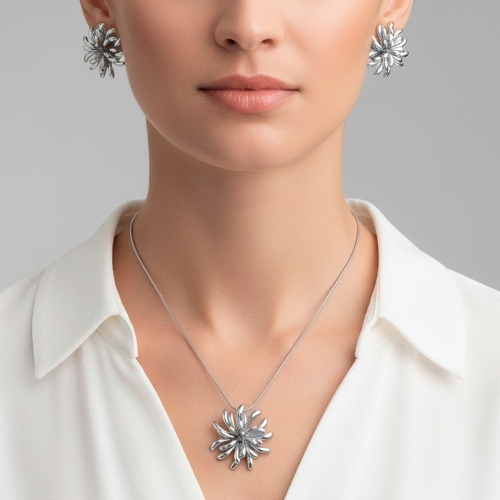 Комплект колье+серьги Fiore Luna SG201746E-002 S