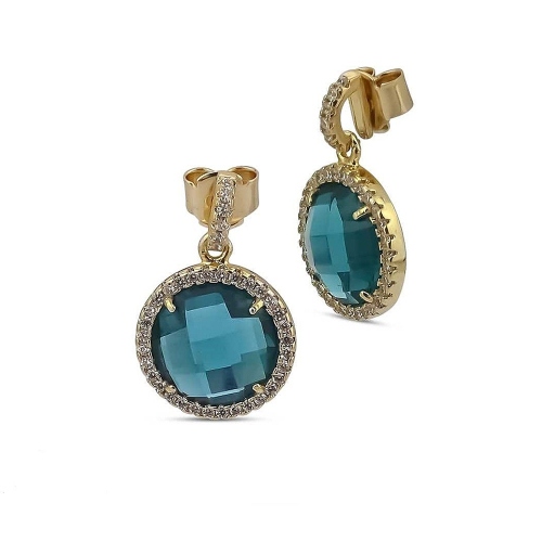 Фото Серьги Sharada BOCCADAMO XOR639D BL/G