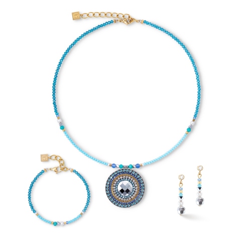 Фото Серьги Turquoise Coeur de Lion 2035/21-0600