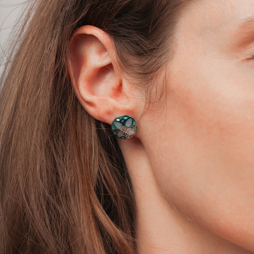 Серьги Fiore Luna AE01688-3 BL/S