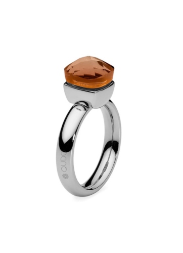Фото Кольцо Firenze smoked topaz 17.2 мм Qudo 610753 BR/S