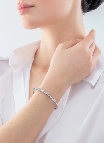 Фото Браслет Crystal-Silver Coeur de Lion 0127/33-1817