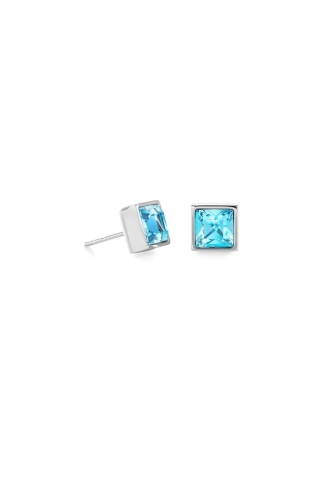 Фото Серьги Aqua-Silver Coeur de Lion 0500/21-2017