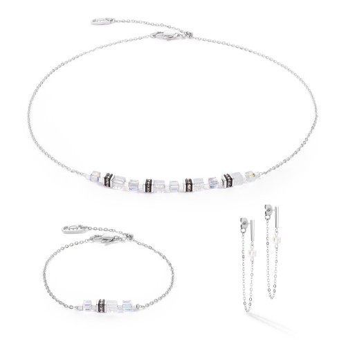 Фото Серьги White-Silver Coeur de Lion 5076/21-1417