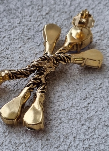 Фото Серьги "Хромосомы" Claudio Canzian CC00202133 violet