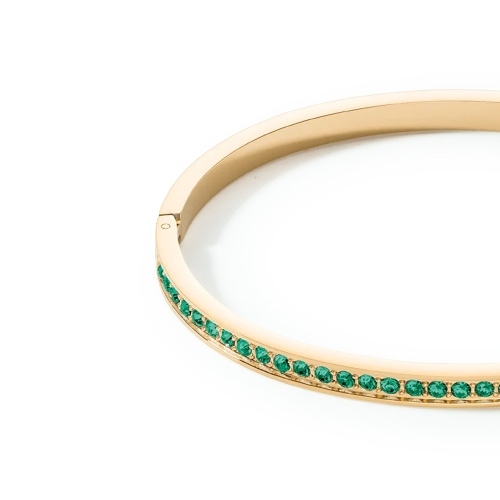 Фото Кольцо Dark Green-Gold Coeur de Lion 0127/40-0549 60