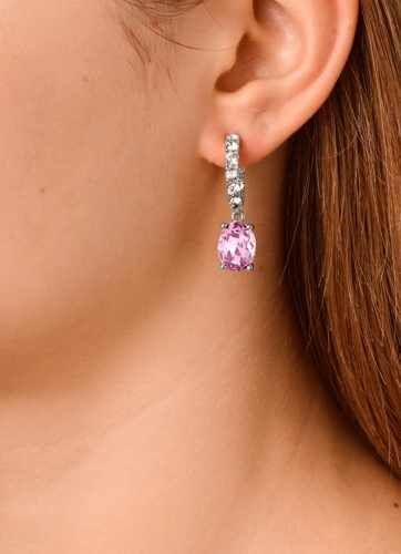 Фото Серьги BARBARA SS VINTAGE ROSE/GREY Dyrberg Kern 450062