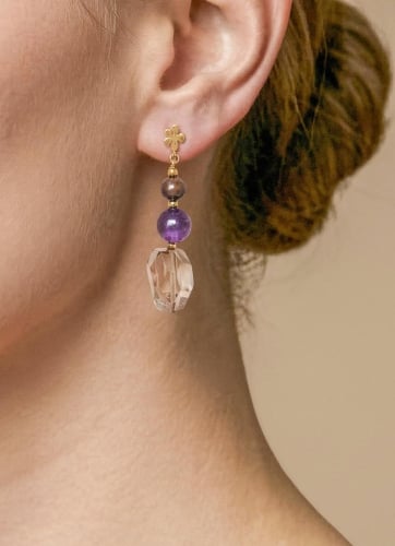 Фото Серьги Belle de nuit Nature Bijoux 12-90833