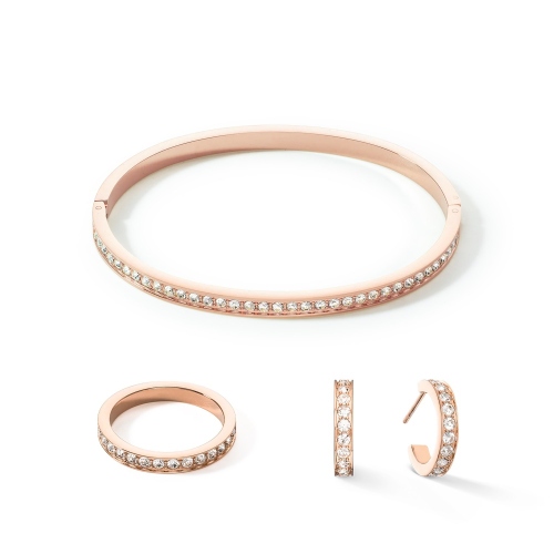 Фото Браслет Crystal-Rose Gold Coeur de Lion 0127/33-1822