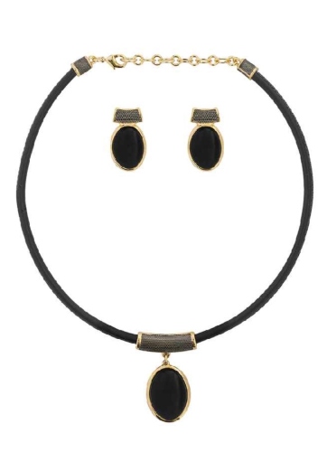 Фото Комплект pearl black agate Possebon S6756.4 BW/G