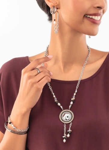 Фото Кольцо Black-Silver Coeur de Lion 0136/40-1317 56