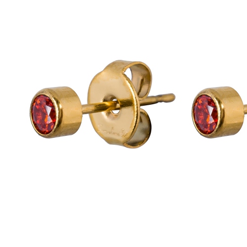 Фото Пусеты Cubic zirconia Orange Fiore Luna Classic SWE0128 O G