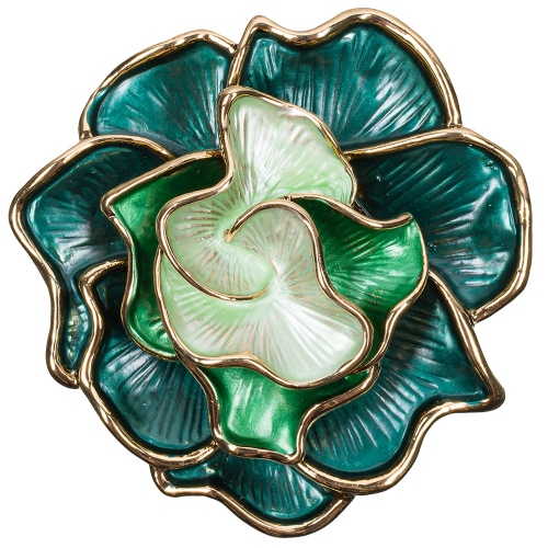 Фото Брошь Цветок Fiore Luna Classic XZ1154.16 G/G