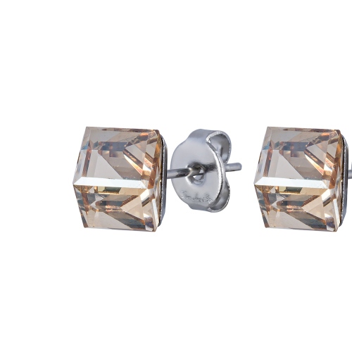 Фото Пусеты Crystal Champagne Fiore Luna Classic SWE0127/2 CH S