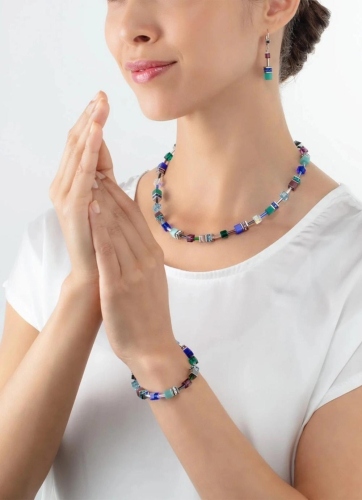 Фото Серьги Turquoise-Purple Coeur de Lion 2838/20-0608