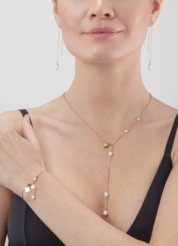 Фото Браслет Freshwater Pearls Coeur de Lion 1105/30-1416