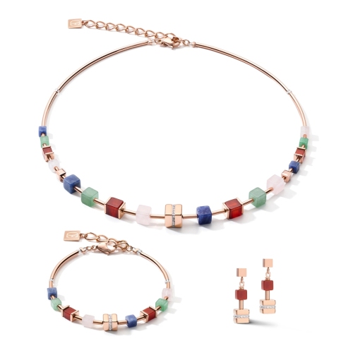 Фото Браслет Rose Gold Multicolor Coeur de Lion 5058/30-1561