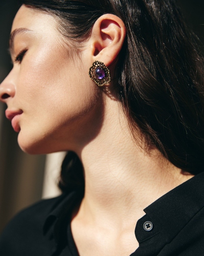 Фото Серьги Beatrice Fiore di Firenze OR1154 AMETISTA
