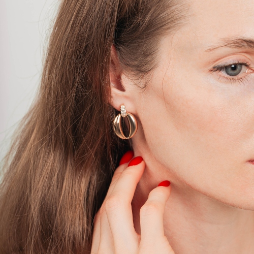 Серьги moon o gold Mason ABE28324-04 G