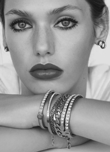 MOMENTS браслет ARLETTA SILVER 301 CRYSTAL 354015-191110-301-S