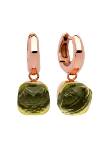 Фото Серьги Firenze olivine Qudo 300149 G/RG