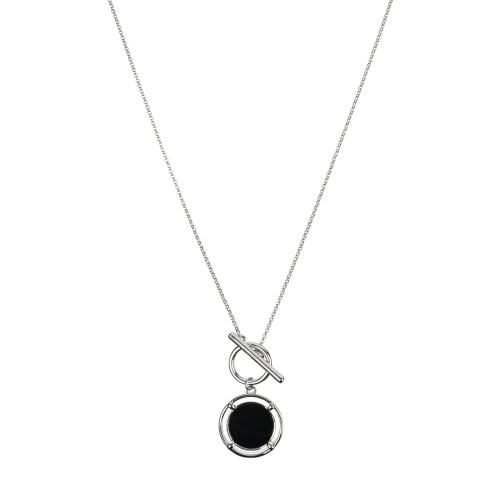Фото Колье Onyx Kristal Fiore Luna B2103NM-N06.1 BW/S