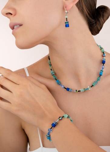 Фото Колье Blue-Green Coeur de Lion 2838/10-0705