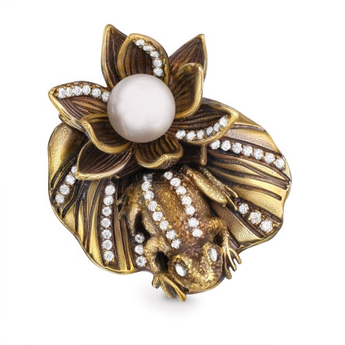 Фото Кольцо Rana di loto Fiore di Firenze AN1702 PEARL