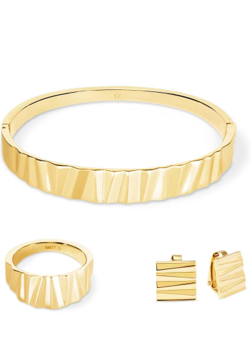 Фото Кольцо 19,1 Classic Wave Gold Coeur de Lion 0141/40-1600