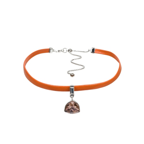 Фото Колье Vintage Rose / Orange Leather Kristal Fiore Luna B2110SW-N06.5 R/S