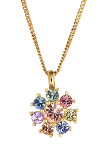Фото Колье DELISE SG PASTEL MULTI / WHITE PEARL Dyrberg Kern 460516