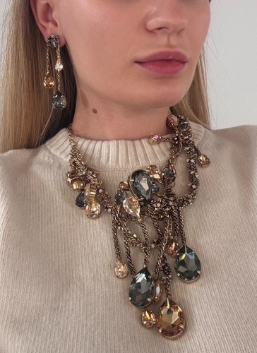 Фото Колье "Хромосомы" Claudio Canzian CC00205594 gray