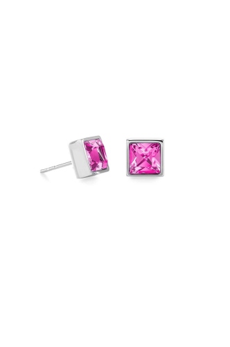 Фото Серьги Pink-Silver Coeur de Lion 0500/21-0417