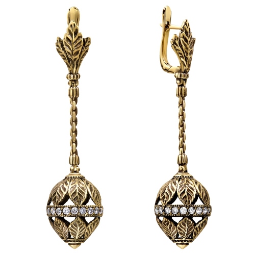 Фото Серьги LAURA IMPERATRICE Fiore di Firenze OR1240-1 CRYSTAL