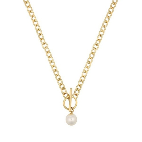 Фото Колье Pearl Kristal Fiore Luna B2010PE-N02.1 BW/G