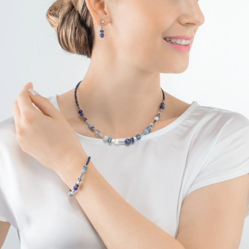 Фото Колье Blue-Silver Coeur de Lion 4351/10-0717