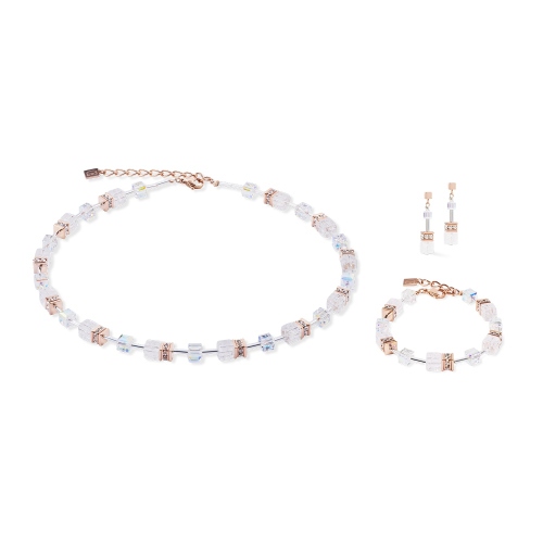 Фото Колье White-Rose Gold Coeur de Lion 3018/10-1425