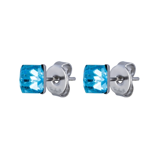 Фото Пусеты Aquamarine Fiore Luna Classic SWE2127/1 A S