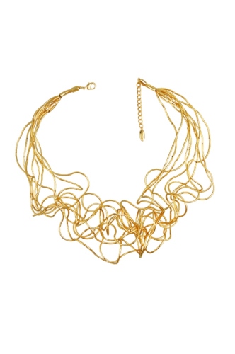 Фото Колье Silver/Gold Uvelina BS05 0602G-00N