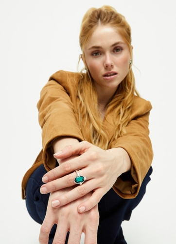 Фото Кольцо Ser Deslumbrante UNOde50 ANI0850VRDMTL21