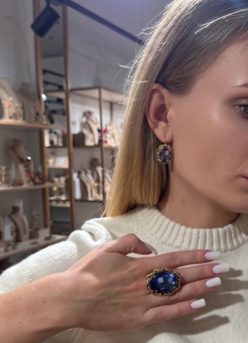 Фото Серьги Claudio Canzian CC00202822 violet