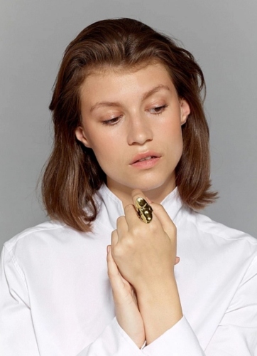 RAW кольцо SINNIA IIII SHINY GOLD 351568